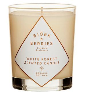 Bj�rk + B�rs White Forest Scented Candle i gruppen Lukta Smultron hos Ask�s Testmilj� 1 (B002937)