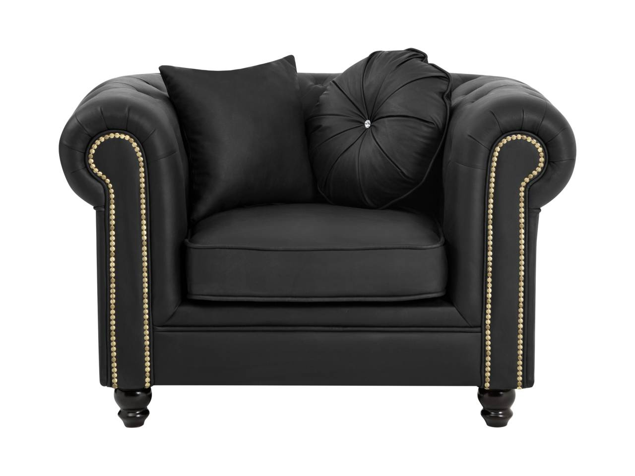 CHESTERFIELD 3+1 Svart