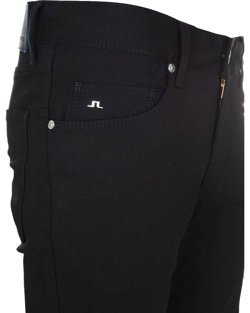 Valfred Lindeman Damien Stretch Denim Jeans Black