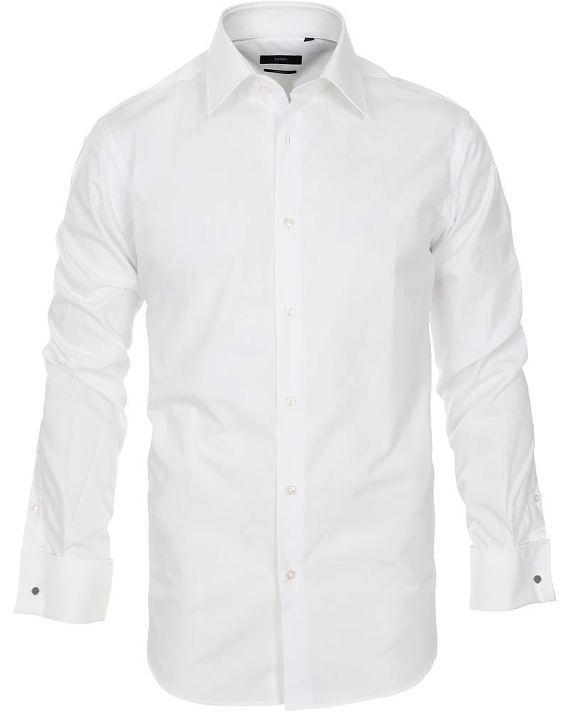 Laura Regular Fit Shirt Double Cuff White